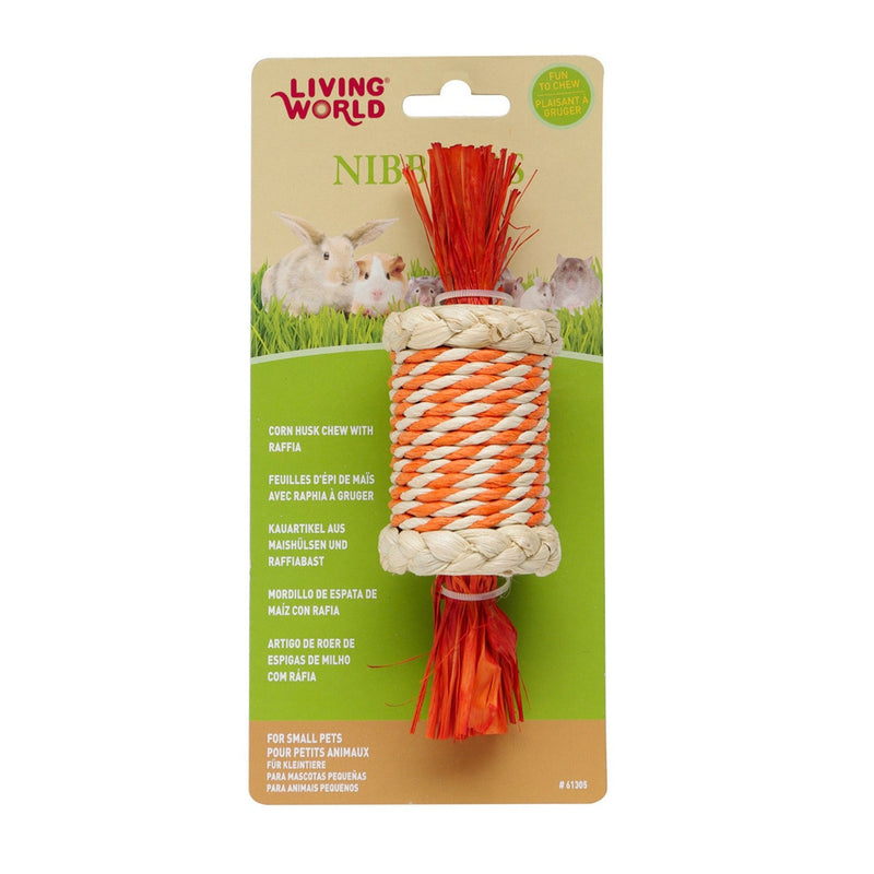 Living World Nibblers Candy Corn Husk Chew - 61305
