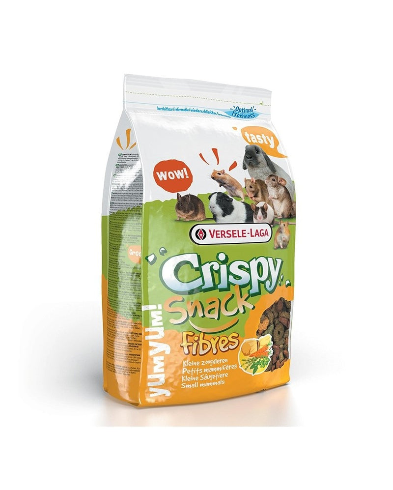 Versele-Laga Crispy Snack Fibres Rabbit/Guinea Pig/Chinchilla/Degu - Exotic Wings and Pet Things
