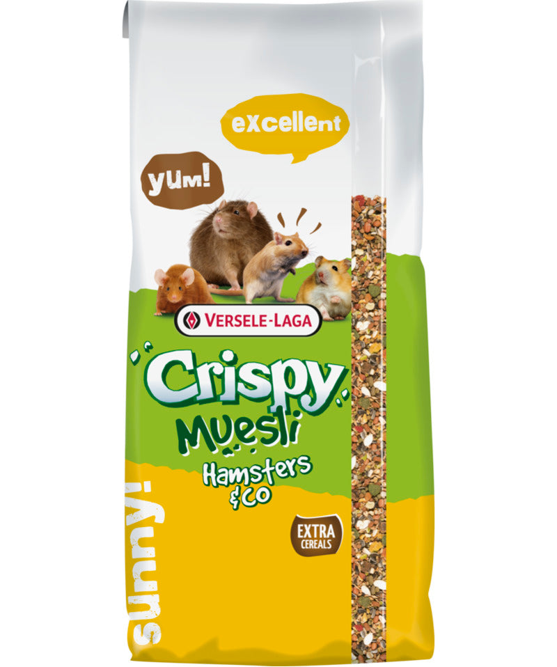 Versele-Laga Crispy Muesli Hamster/Rat/Gerbil Food - Exotic Wings and Pet Things
