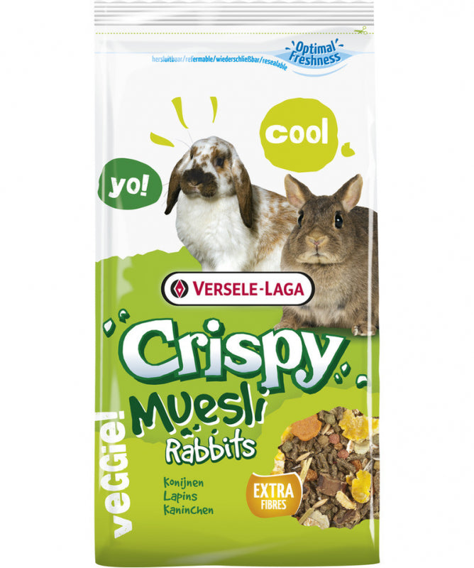 Versele-Laga Crispy Muesli Rabbit Food - Exotic Wings and Pet Things
