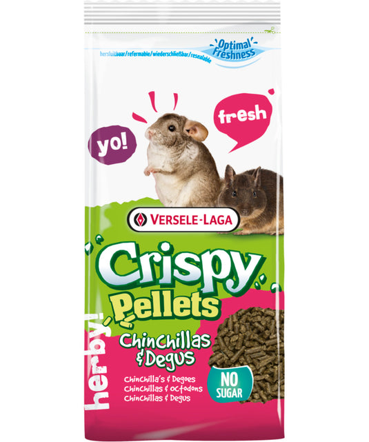 Versele-Laga Crispy Pellets Chinchilla & Degu Food - Exotic Wings and Pet Things