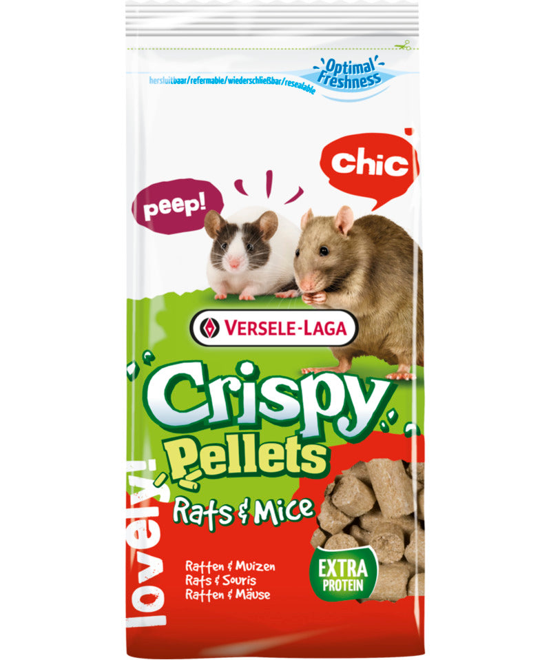 Versele-Laga Crispy Pellets Rat & Mice Food - Exotic Wings and Pet Things
