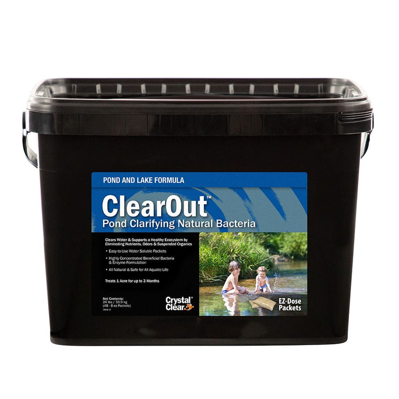 Crystal Clear ClearOut Pond & Lake Clarifier 8oz Packets
