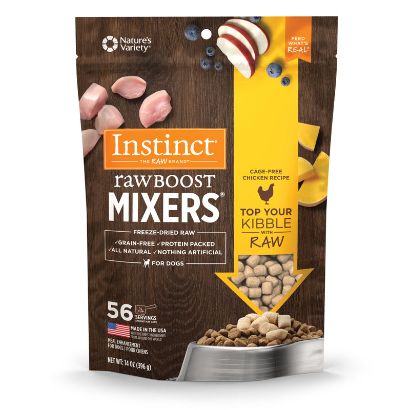 Instinct Raw Boost Cage Free Chicken Dog Mixers
