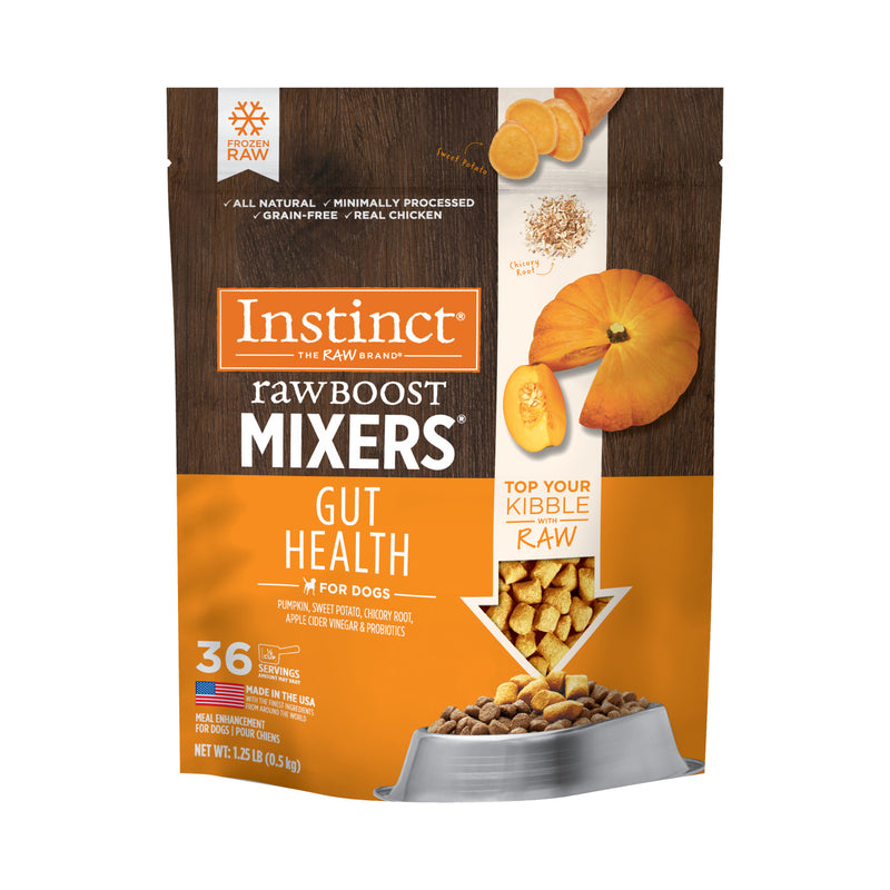 Instinct Raw Boost Frozen Gut Health Dog Mixers
