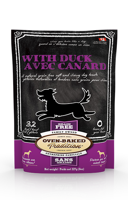 Oven Baked Traditions Grain Free Treat with Duck - Exotic Wings and Pet Things
