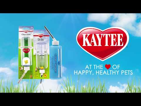 Load and play video in Gallery viewer, Kaytee Critter Canteen Bird/Small Pet Water Bottle
