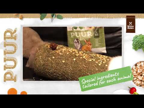 Load and play video in Gallery viewer, Witte Molen Puur Snacks Vegetable &amp; Herbs Small Pet
