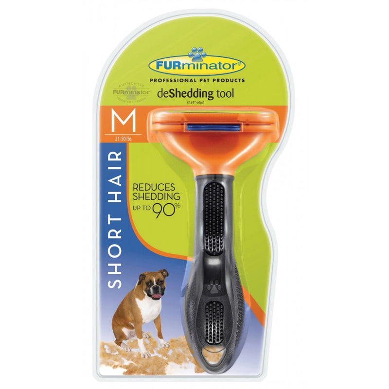 FURminator Undercoat deShedding Tool for Medium Dog With Short Hair
