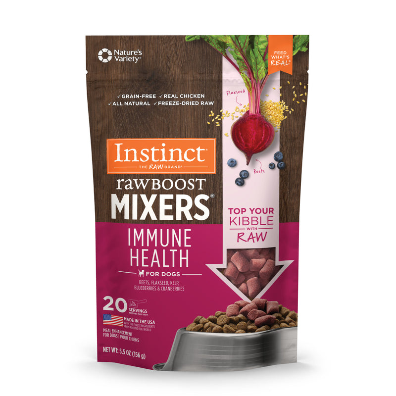 Instinct Dog Raw Boost Mixers Immune Health 5.5 oz