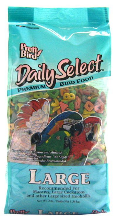 Pretty Bird Daily Select Premium Large Bird Pellet - Exotic Wings and Pet Things
