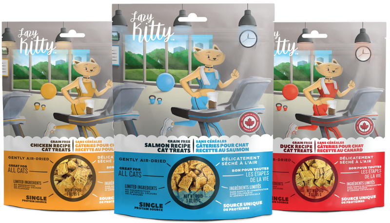 Lazy Kitty Air Dried Grain Free Cat Treats - 3 oz
