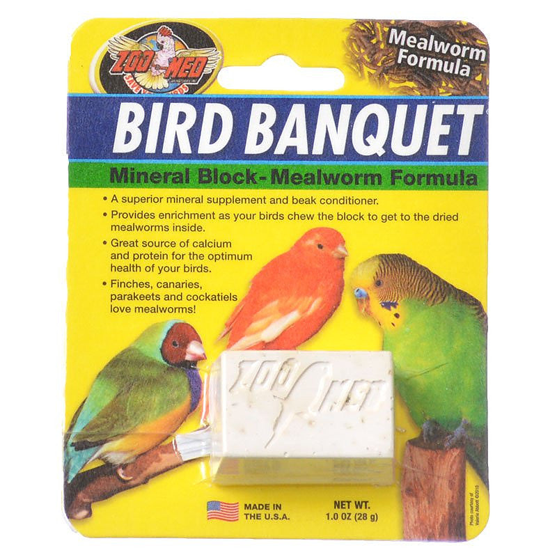 Zoo Med Bird Banquet – Mealworm Formula - Exotic Wings and Pet Things
