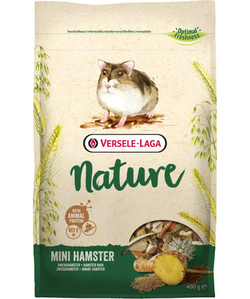 Versele-Laga Nature Mini-Hamster Food 400 g - Exotic Wings and Pet Things
