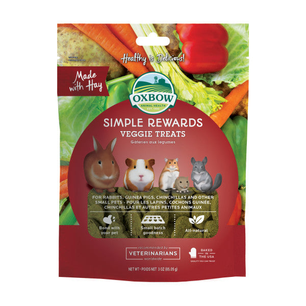 Oxbow Simple Rewards Veggie Treat 2 oz
