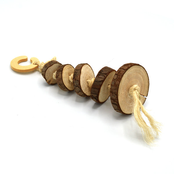 Oxbow Enriched Life Wood Disk Dangler
