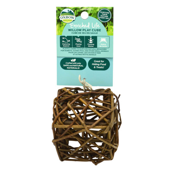 Oxbow Enriched Life Willow Play Cube
