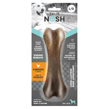 Zeus NOSH STRONG Chew Bone - Chicken Flavor - Exotic Wings and Pet Things
