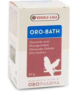 Versele-Laga Oropharma Oro-Bath Salts for Bird Glossy Plumage 50 gram - Exotic Wings and Pet Things
