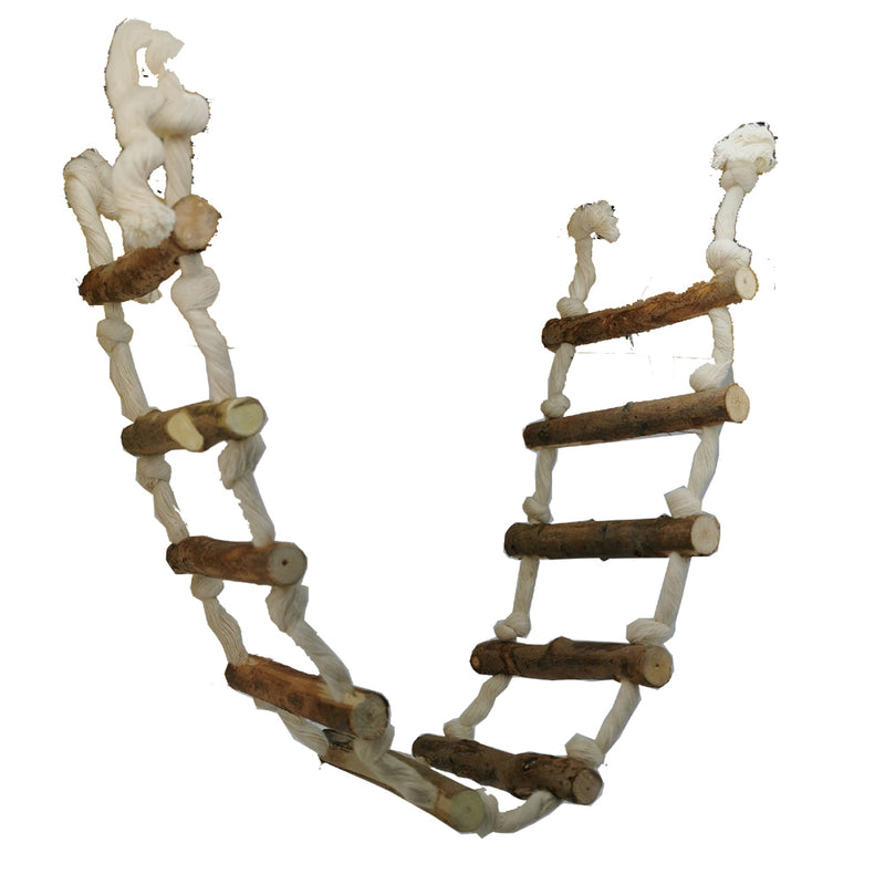 Cotton Jungle Bird Ladder - (TINY, SM)
