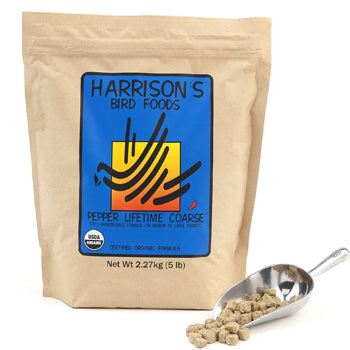 Harrison's Pepper Lifetime Coarse Parrot Pellet
