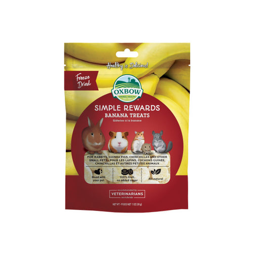 Oxbow Simple Rewards Banana Treat 1 oz