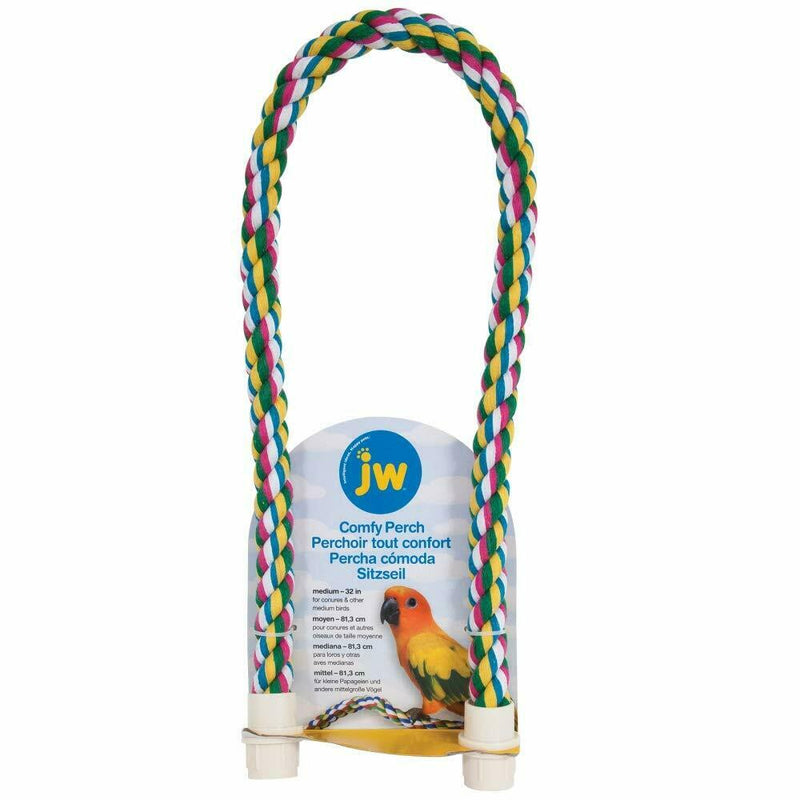 JW Comfy Rope Perch Medium - Exotic Wings and Pet Things
