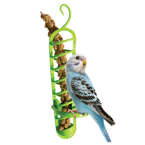 Featherland Paradise Jungle Plastic Millet/Treat/Fruit Holder for Birds