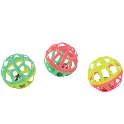 Plastic Ball/Bell - Bird/Small Pet Foot Toy