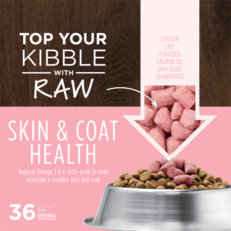 Instinct Raw Boost Frozen Skin & Coat Dog Mixers
