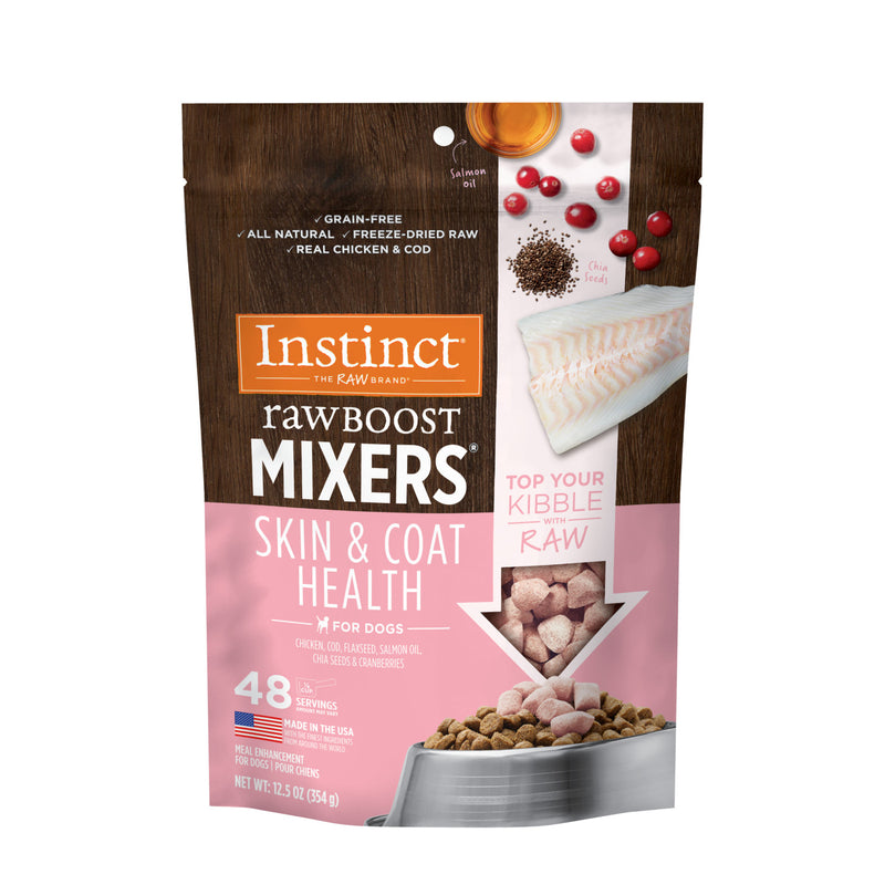 Instinct Raw Boost Mixers Dog Skin & Coat
